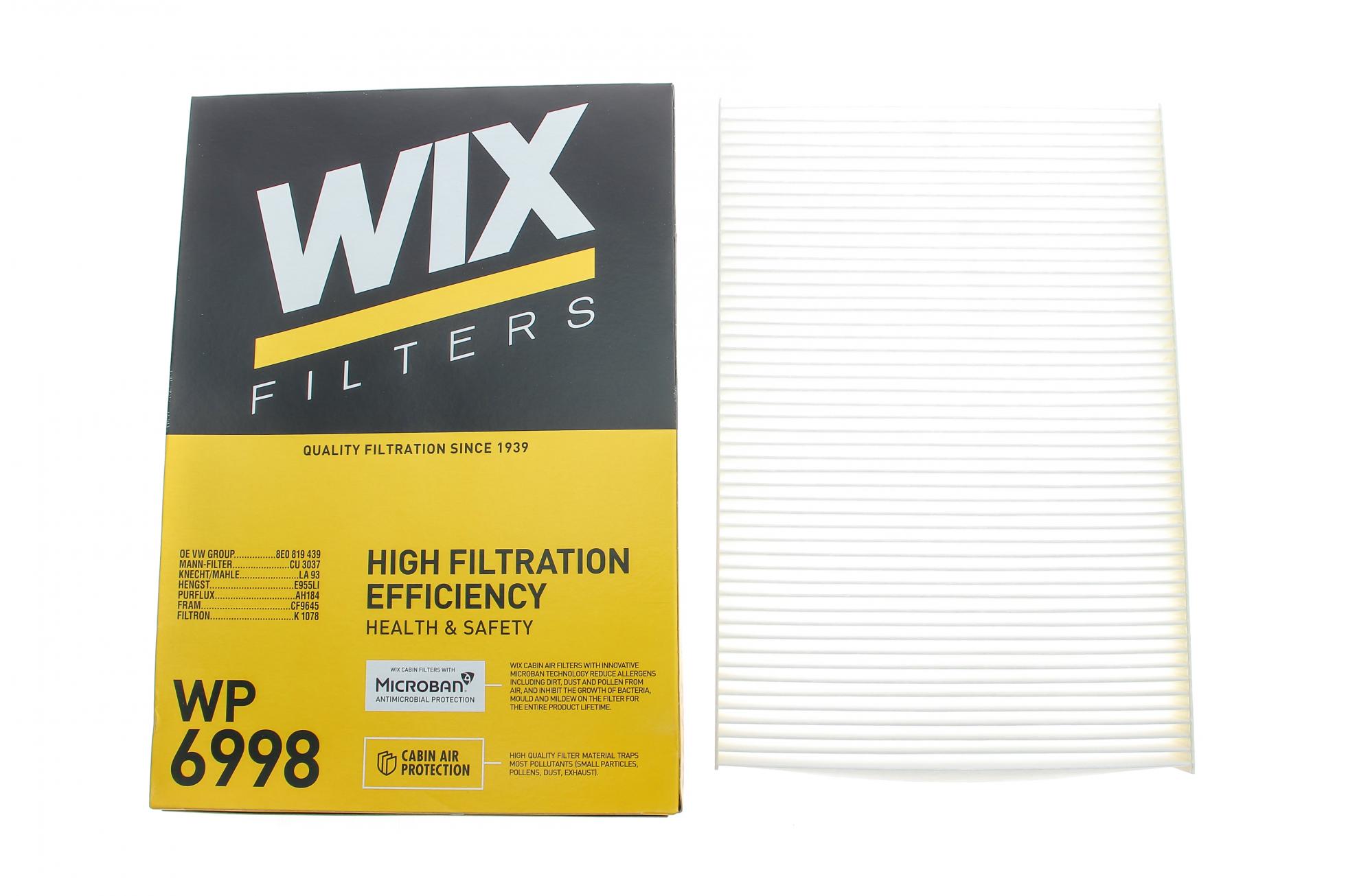 WP6998 WIX FILTERS